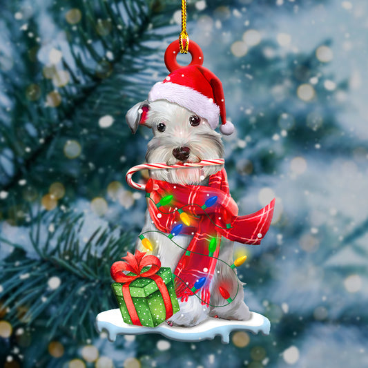 Schnauzer1 Christmas Shape Ornament - Best gifts your whole family