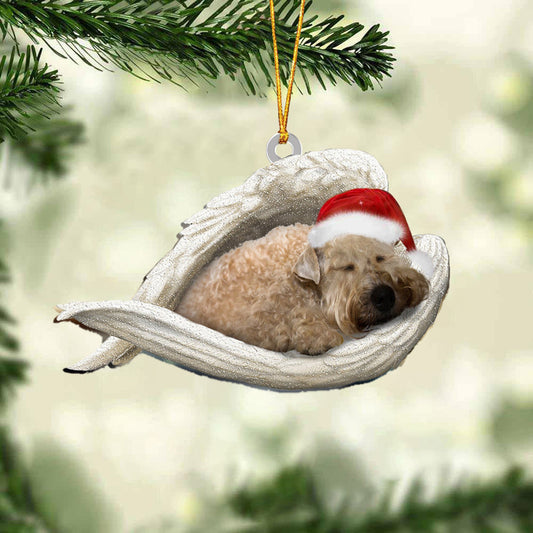 Wheaten Terrier Sleeping Angel Christmas Ornament Godmerc - Best gifts your whole family