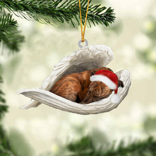 Whippet Sleeping Angel Christmas Ornament Godmerc - Best gifts your whole family