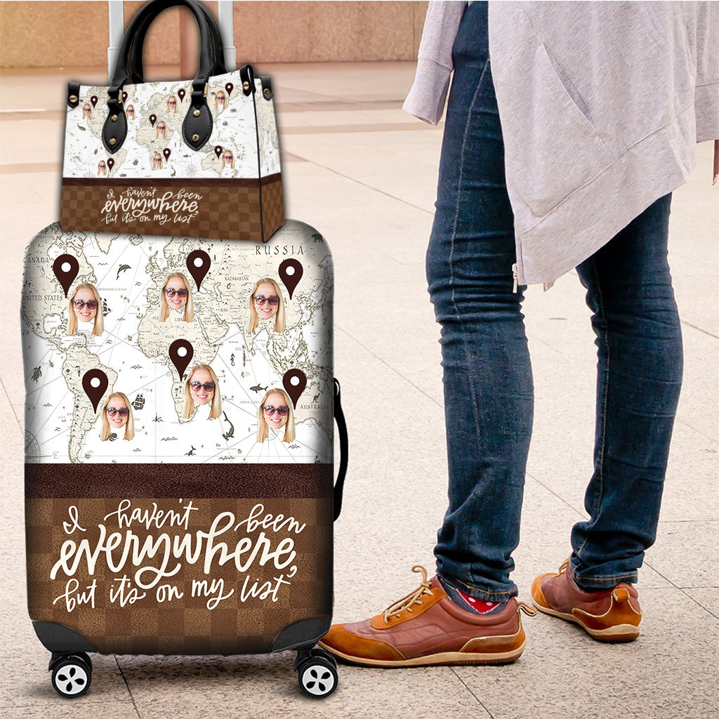 It's On My List - Personalized Travelling Leather Handbag & Luggage Cover