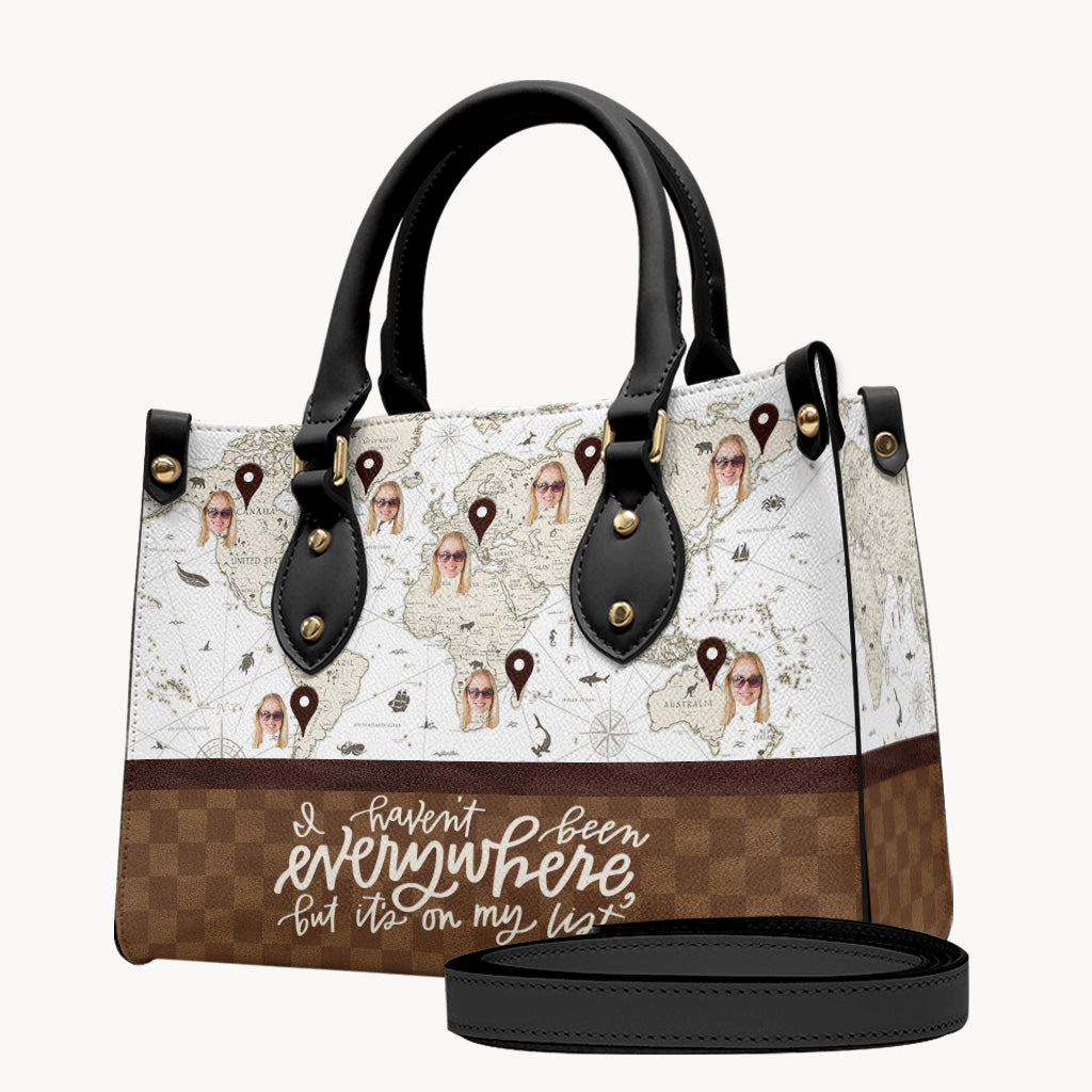 It's On My List - Personalized Travelling Leather Handbag & Luggage Cover