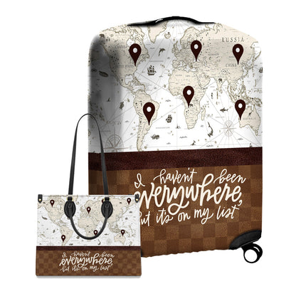 It's On My List - Personalized Travelling Leather Handbag & Luggage Cover