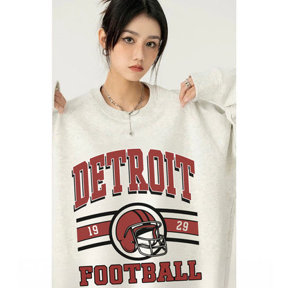 Detroit Football Sweatshirt,Detroit Football Shirt Retro Style 90s Vintage Unisex Crewneck, Graphic Tee Gift For Football Fan Sport (Copy)