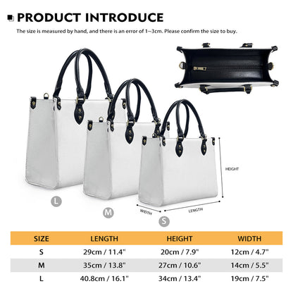 Dreamy Butterfly - Personalized Butterfly Leather Handbag