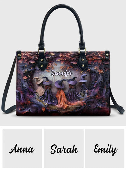 Beautiful Witches - Personalized Witch Leather Handbag