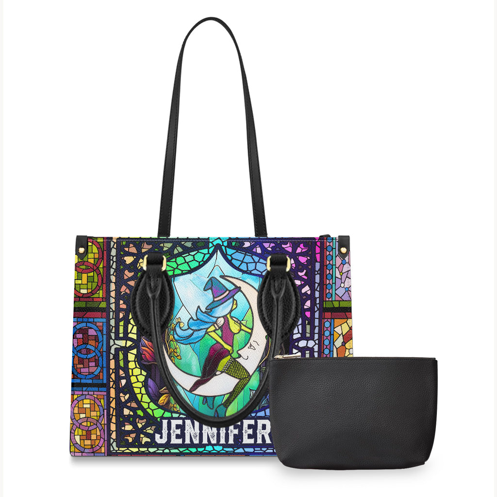 Witch Vibes - Personalized Witch Leather Handbag
