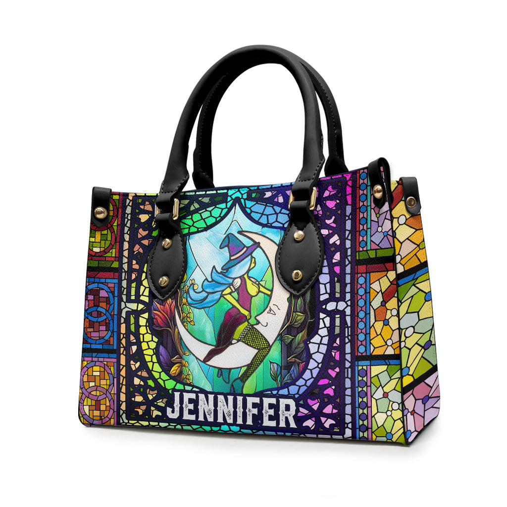 Witch Vibes - Personalized Witch Leather Handbag