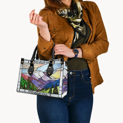 Lose Your Mind - Hiking Leather Handbag