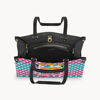 Nurse Life - Nurse gift for mom, her, wife, girlfriend, friend - Personalized Leather Handbag