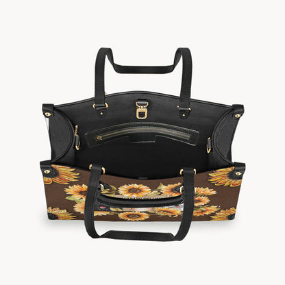 This Human Belongs To - Personalized Dog Leather Handbag