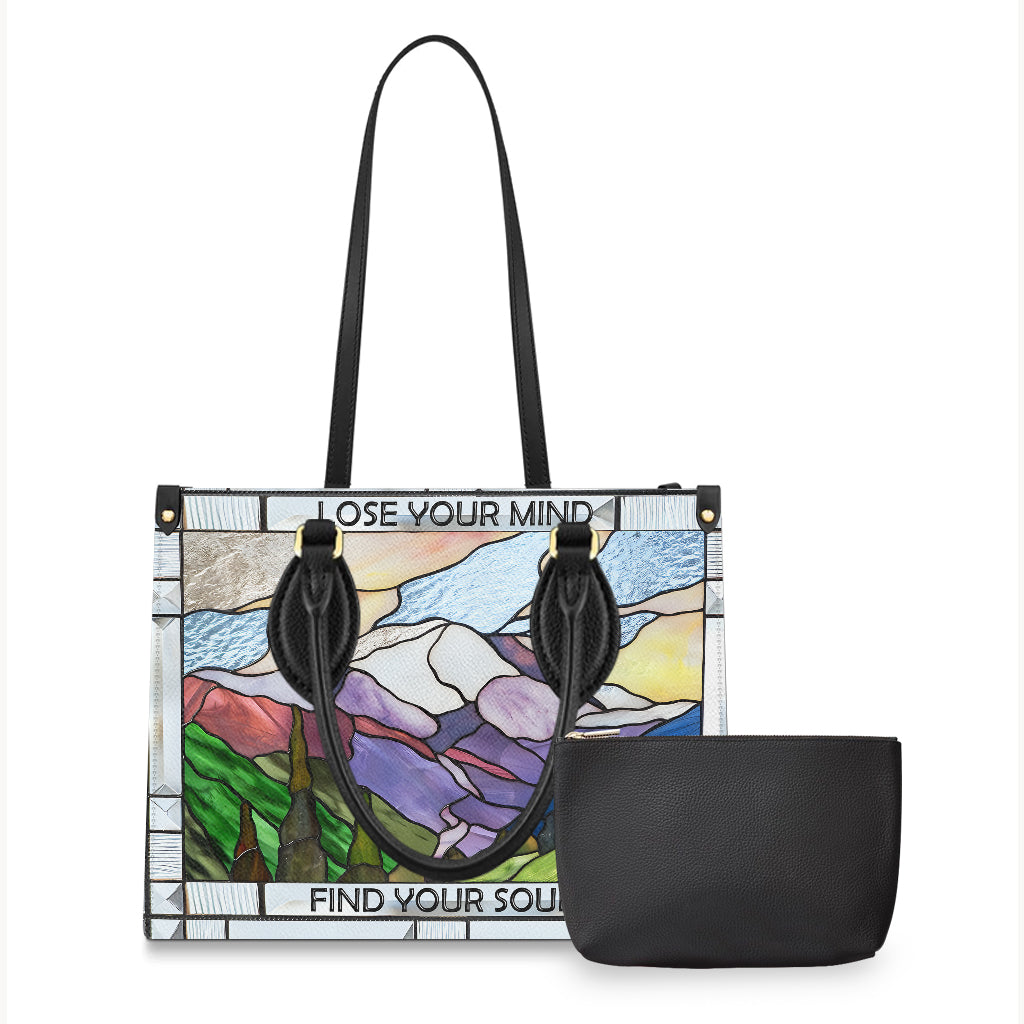 Lose Your Mind - Hiking Leather Handbag