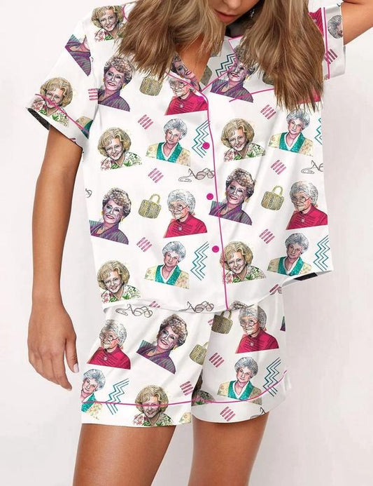 Golden Girls Pajama Set - Cozy Sleepwear Inspired by the Iconic TV Show