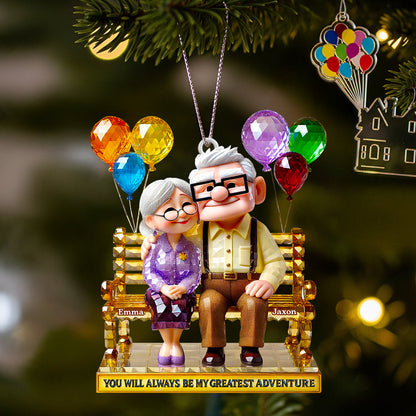Christmas Romantic Couple Ornament Personalized Gifts For Couple