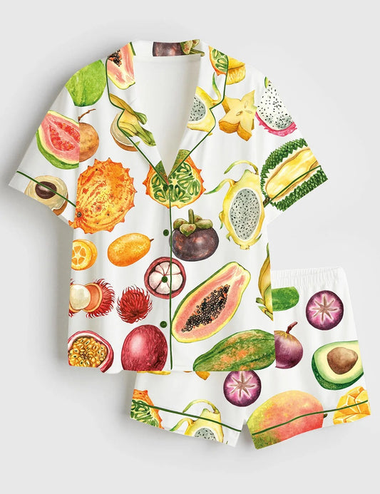 Women's Fruit Pajama Set