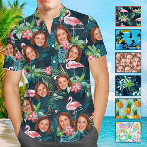 Custom Face All Over Print Hawaiian Shirt 6 Styles