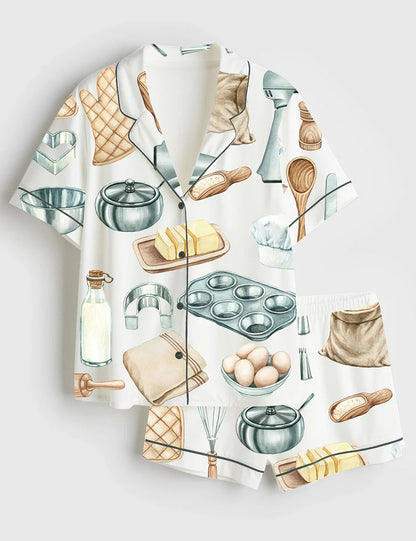 Women's Baking Pajama Set