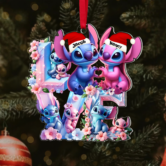 Personalized Gifts For Couple Christmas Ornament