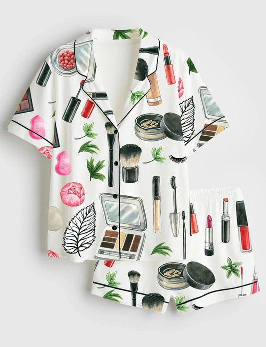 Women's Make Up Pajama Set