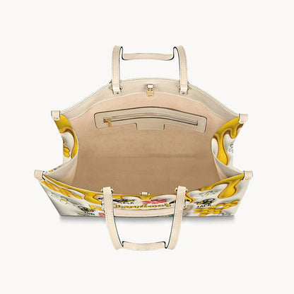 Grandma’s Reasons To Bee Happy - Gift for grandma - Personalized Leather Handbag