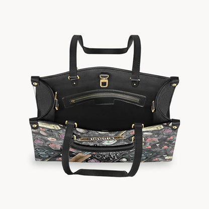 Life Is What You Bake It - Personalized Baking Leather Handbag