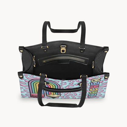 Teacher Life - Personalized Teacher Leather Handbag