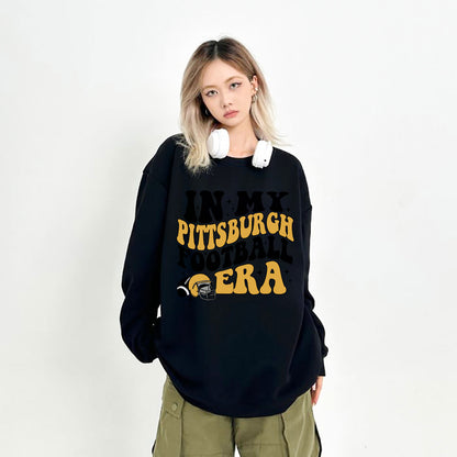 Pittsburgh A FOOTBALL Sweatshirt, Pittsburgh A FOOTBALL Shirt Retro Style 90s Vintage Unisex Crewneck, Graphic Tee Gift For Football Fan Sport