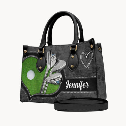 Love Golf - Personalized Golf Leather Handbag