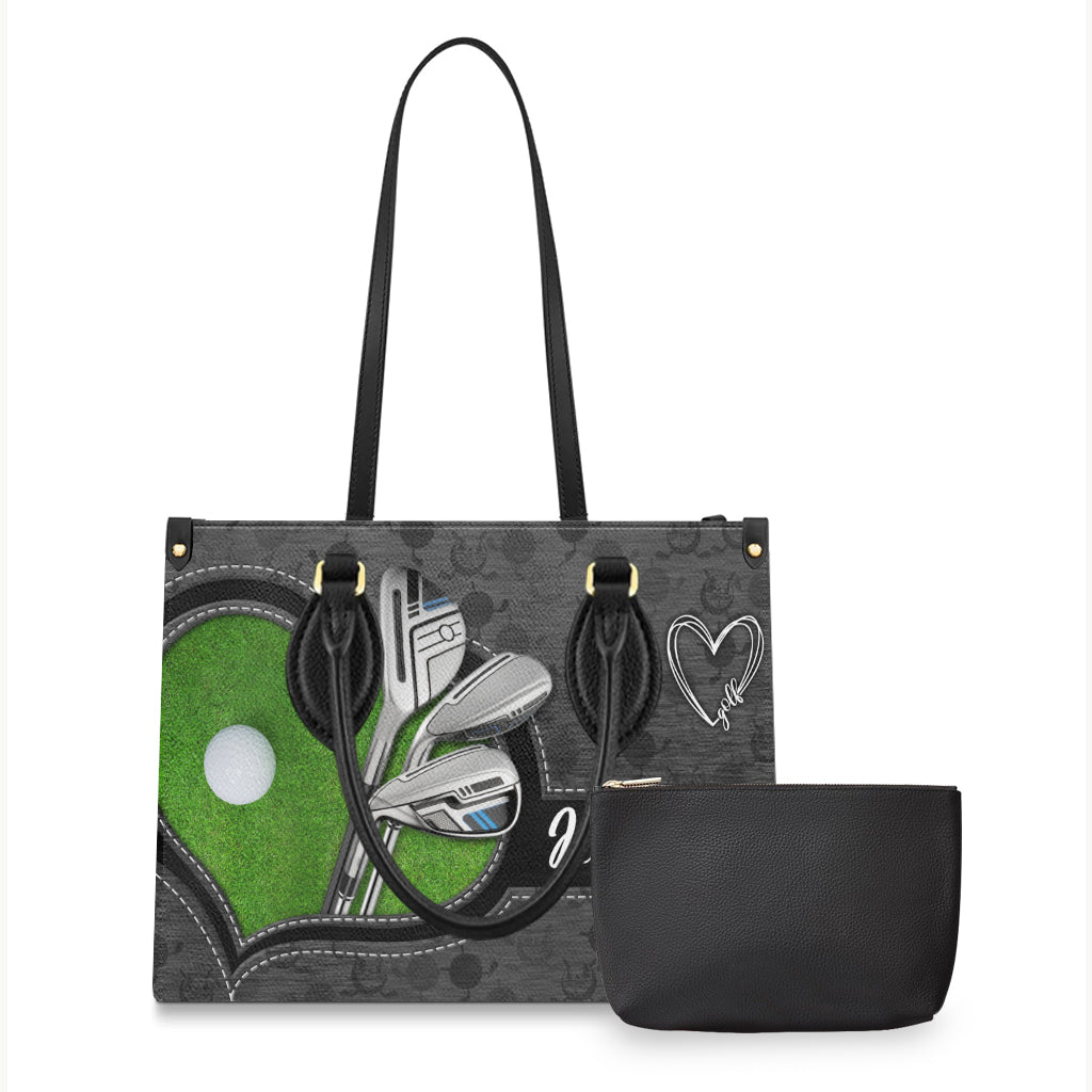 Love Golf - Personalized Golf Leather Handbag