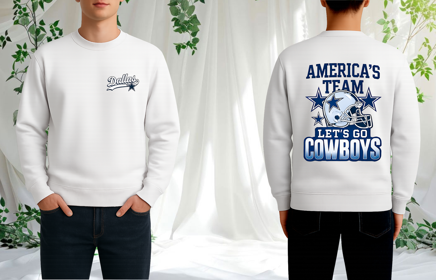 Dallas Cowboy Sweatshirt – America's Team Fan Gear Unisex