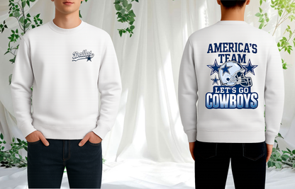 Dallas Cowboy Sweatshirt – America's Team Fan Gear Unisex