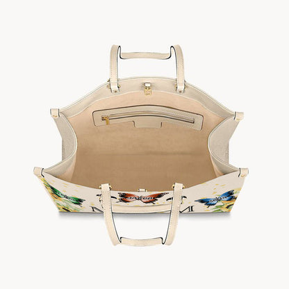 Grandma And Children - Personalized Grandma Leather Handbag