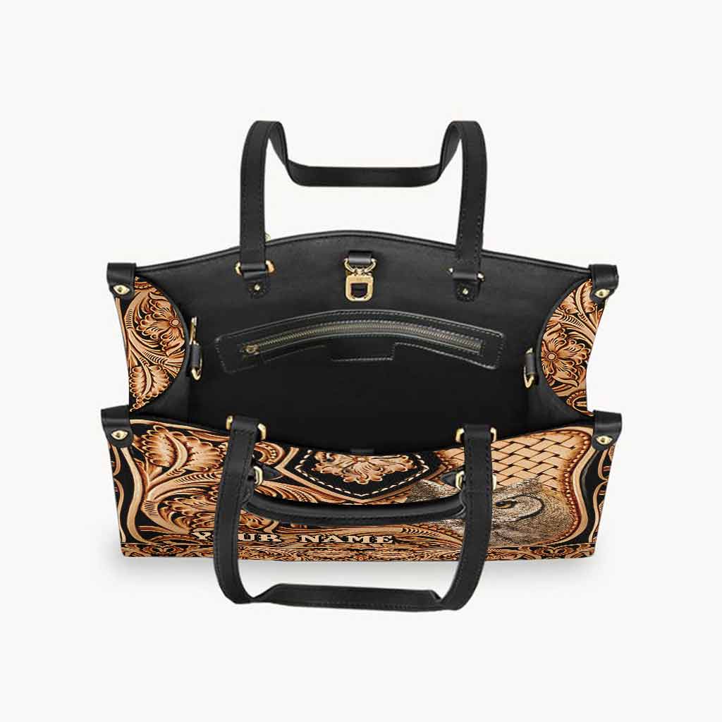 Love Owls - Personalized Leather Handbag