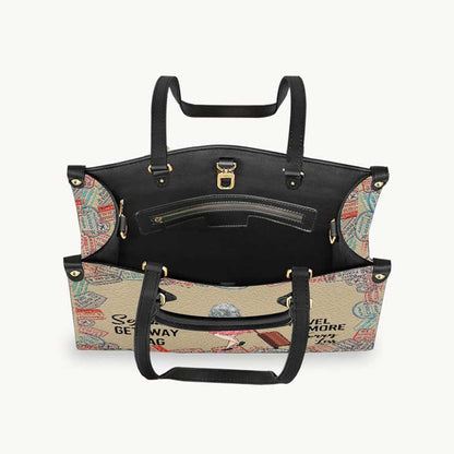 Getaway Bag - Personalized Travelling Leather Handbag
