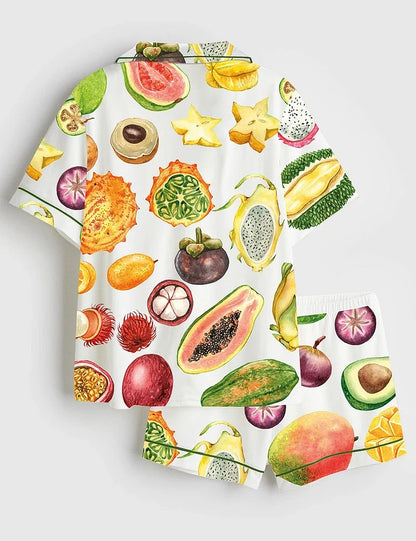 Women's Fruit Pajama Set