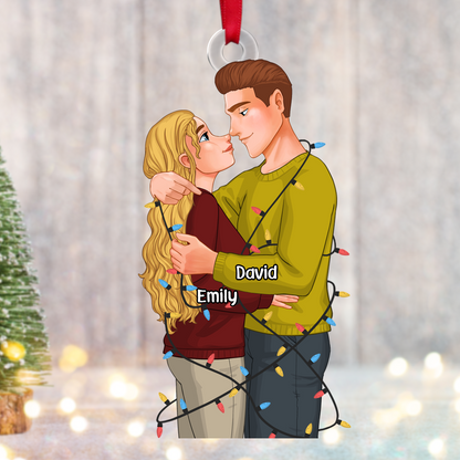 Personalized Gifts For Couple Christmas Ornament