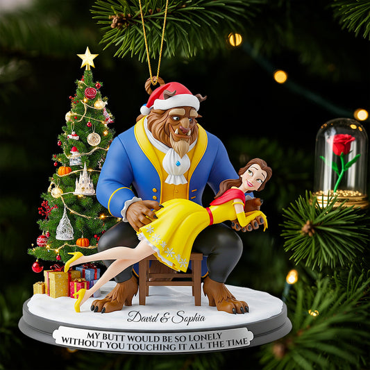 Funny Fairytale Ornament Christmas Personalized Gifts For Couple