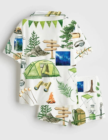 Women's Hiking Day Camping Pajama Set