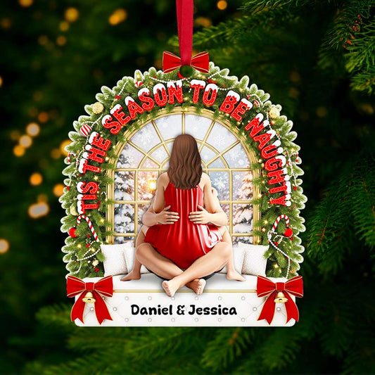 Spicy Couple Ornament - Personalized Christmas Gifts For Couple