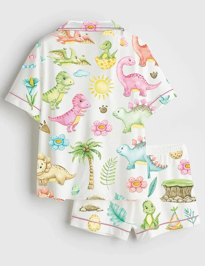 Women's Dinosaurs Pajama Set
