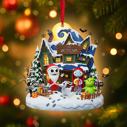 Spooky Family Ornament - Personalized Gifts For Family