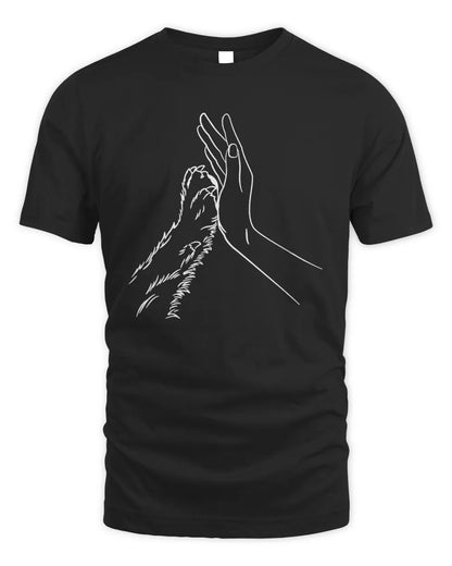 Human Hand and Paw T-shirts, Sweatshirt, Hoodie