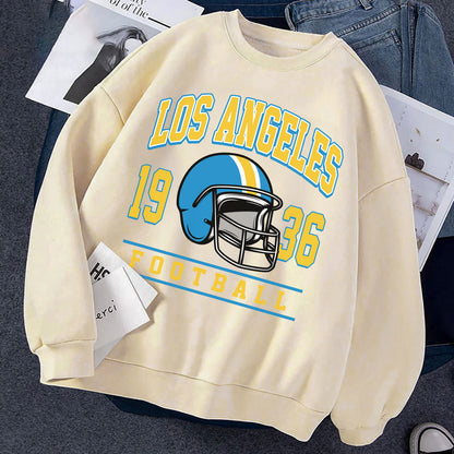 LOS angeles 1936 FOOTBALL Sweatshirt, LOS angeles 1936 FOOTBALL Shirt Retro Style 90s Vintage Unisex Crewneck, Graphic Tee Gift For Football Fan Sport