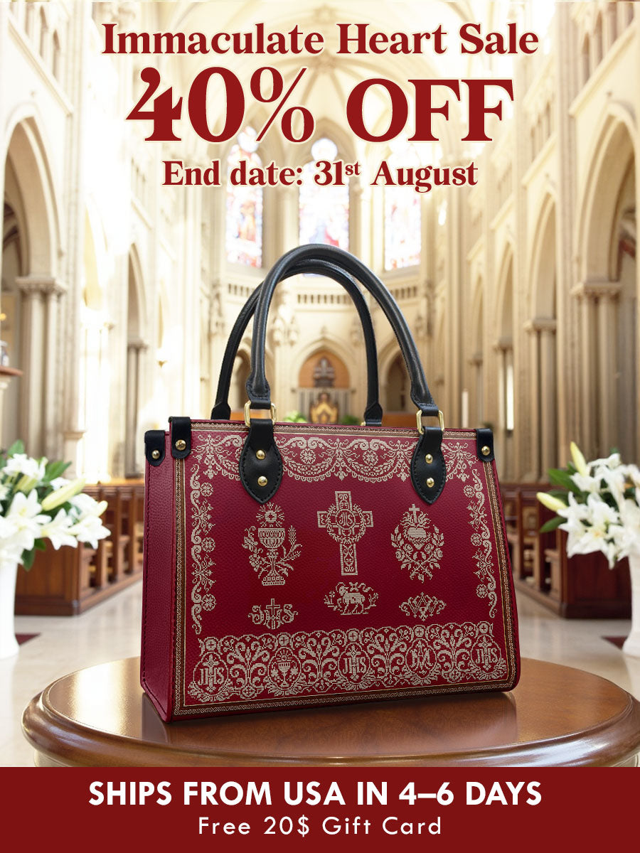 Catholight Liturgical Elegance Leather Bag