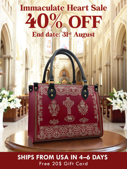 Catholight Liturgical Elegance Leather Bag