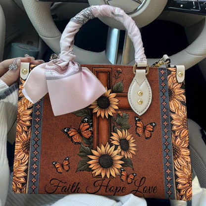 Leather Bag Faith Hope