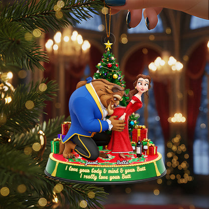 Naughty Couple Ornament - Personalized Gifts For Couple