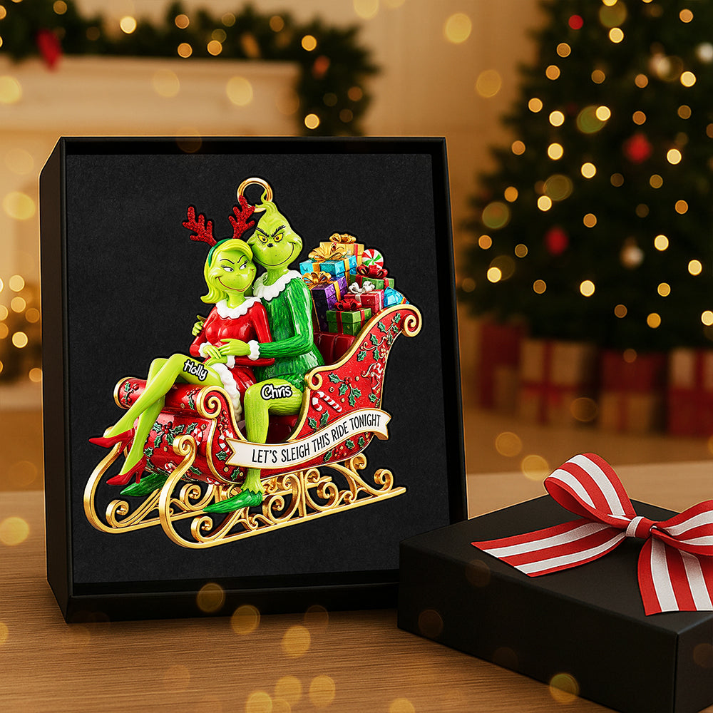Personalized Gifts For Couple Christmas Ornament