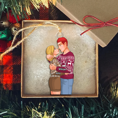 Personalized Gifts For Couple Christmas Ornament