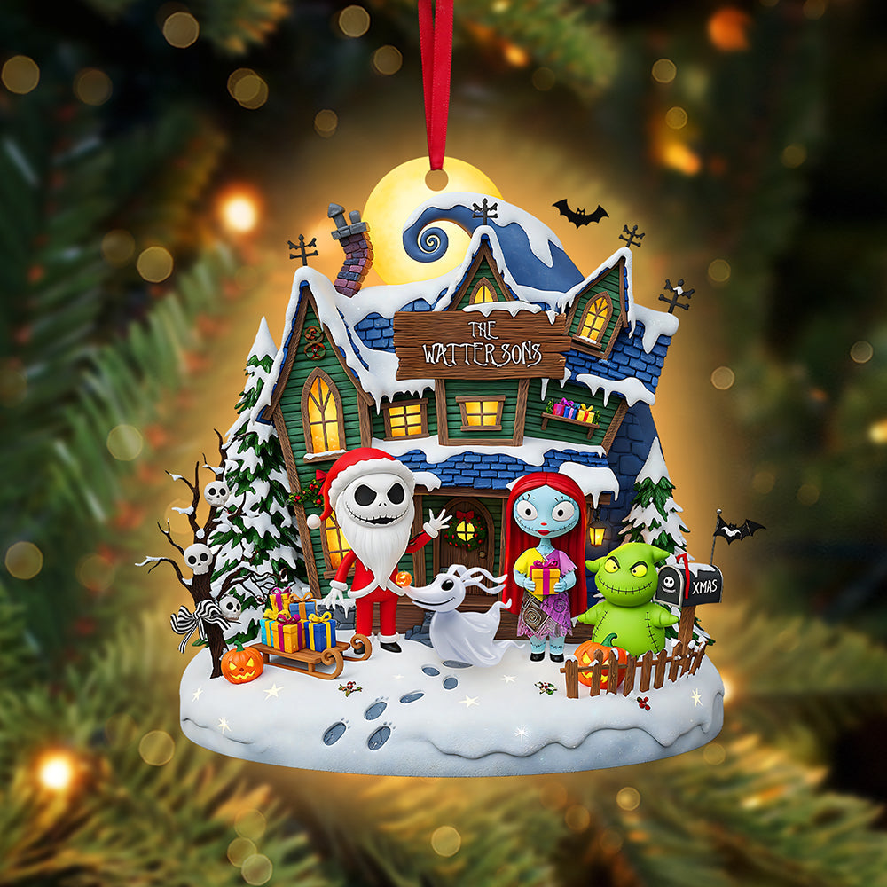 Spooky Family Ornament - Personalized Gifts For Family
