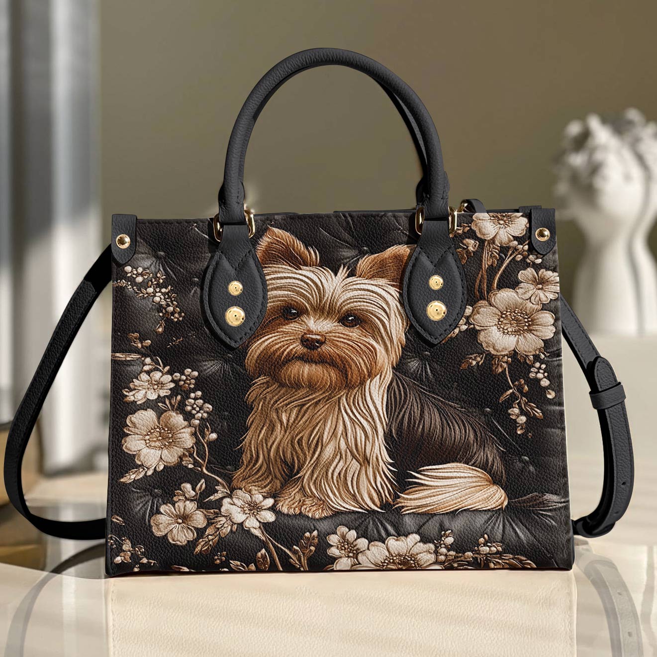 Yorkie Leather Bag Regal